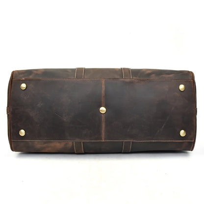Bolsa masculina em couro legítimo