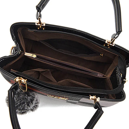 Bolsas elegantes transversais em pele PU