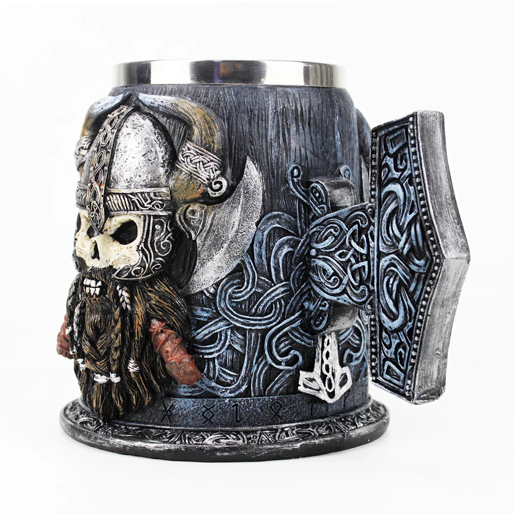 Caneca Viking 600 ml em Resina