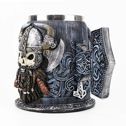 Caneca Viking 600 ml em Resina