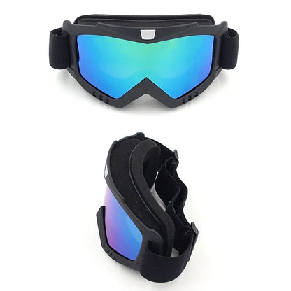 Capacete de bicicleta rosto cheio máscara anti-nevoeiro