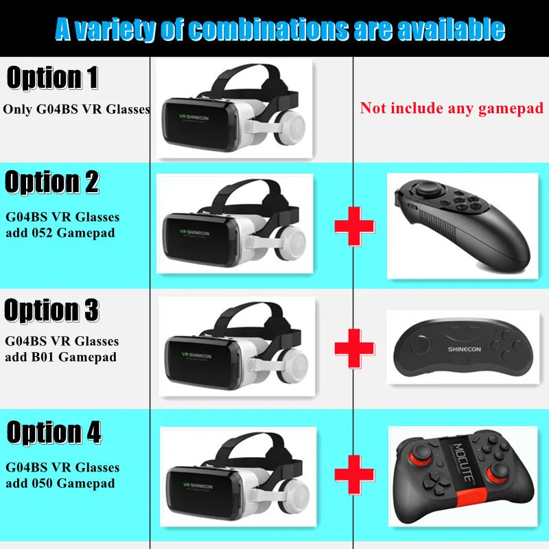 Óculos de Realidade Virtual sem Fio