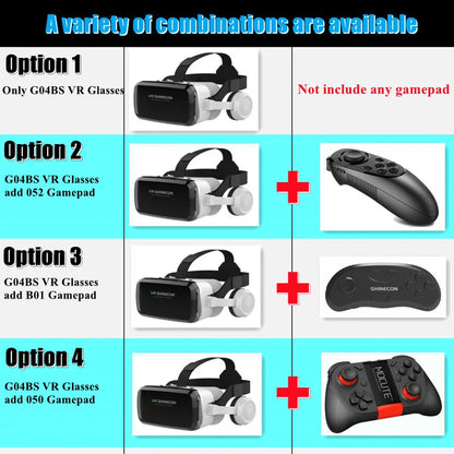 Óculos de Realidade Virtual sem Fio