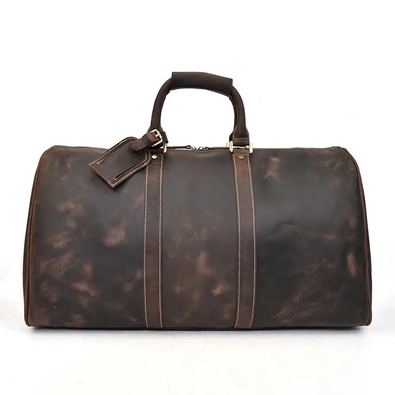 Bolsa masculina em couro legítimo