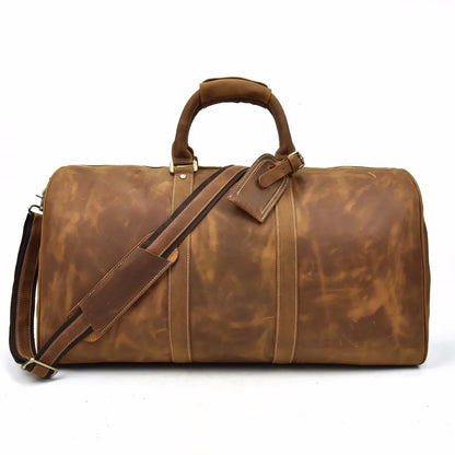 Bolsa masculina em couro legítimo
