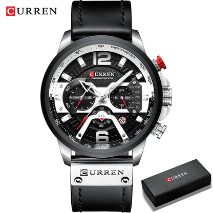 Relógio Masculino Curren 8329 — Cronógrafo