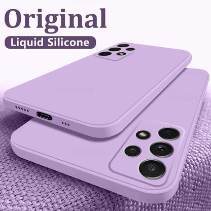 Capa de Silicone Líquido para Samsung Galaxy S