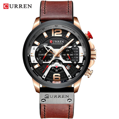 Relógio Masculino Curren 8329 — Cronógrafo