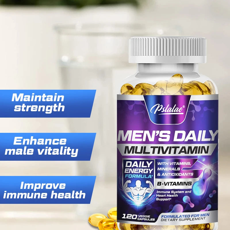 Multivitamínico Masculino Diário – 30/60/120 Cápsulas