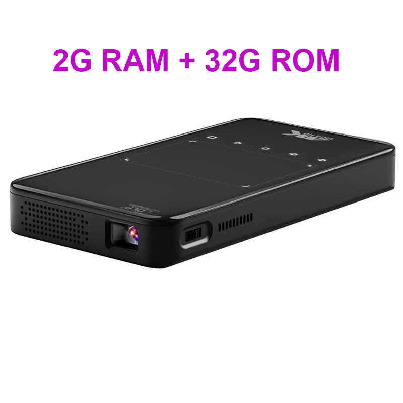 Mini Projetor Portátil Inteligente Android