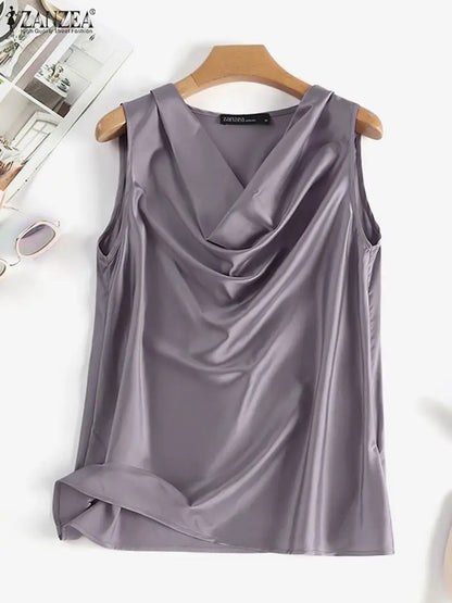 Blusa regata sem mangas
