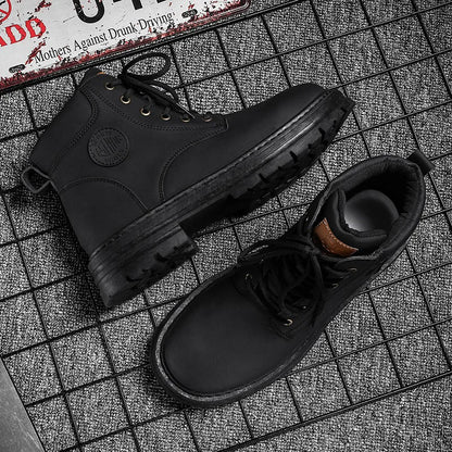 Botas de cano alto moda britânica