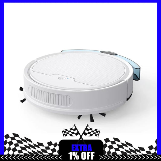 Robô Aspirador 3 em 1 — Varre, Aspira e Passa Pano, Wi-Fi e Design Ultrafino
