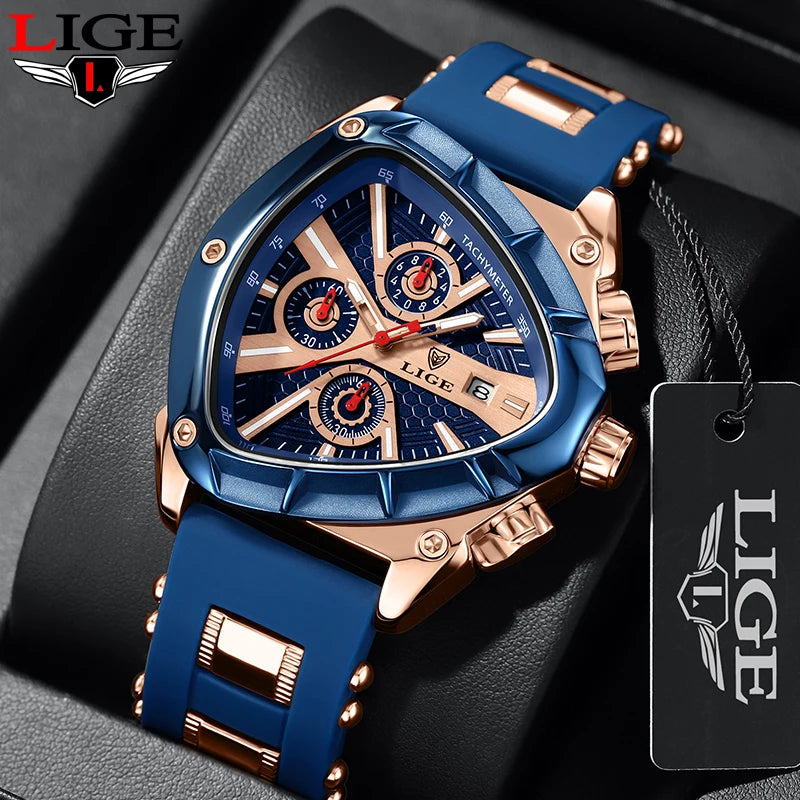 Relógio Masculino LIGE LG89103 — Cronógrafo