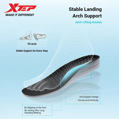 Xtep Basque 3.0 Masculino — Ténis de Caminhada com Aumento de Altura