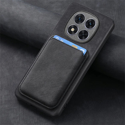 Capa carteira de couro magnético de luxo para Xiaomi