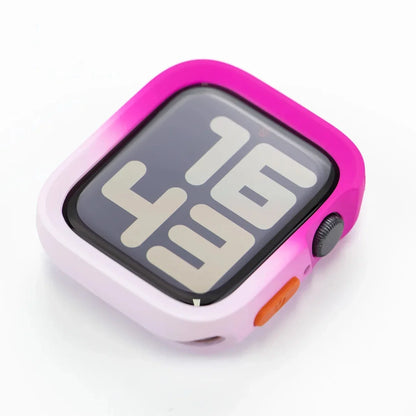 Capa protetora esportiva de silicone macia para Apple Watch