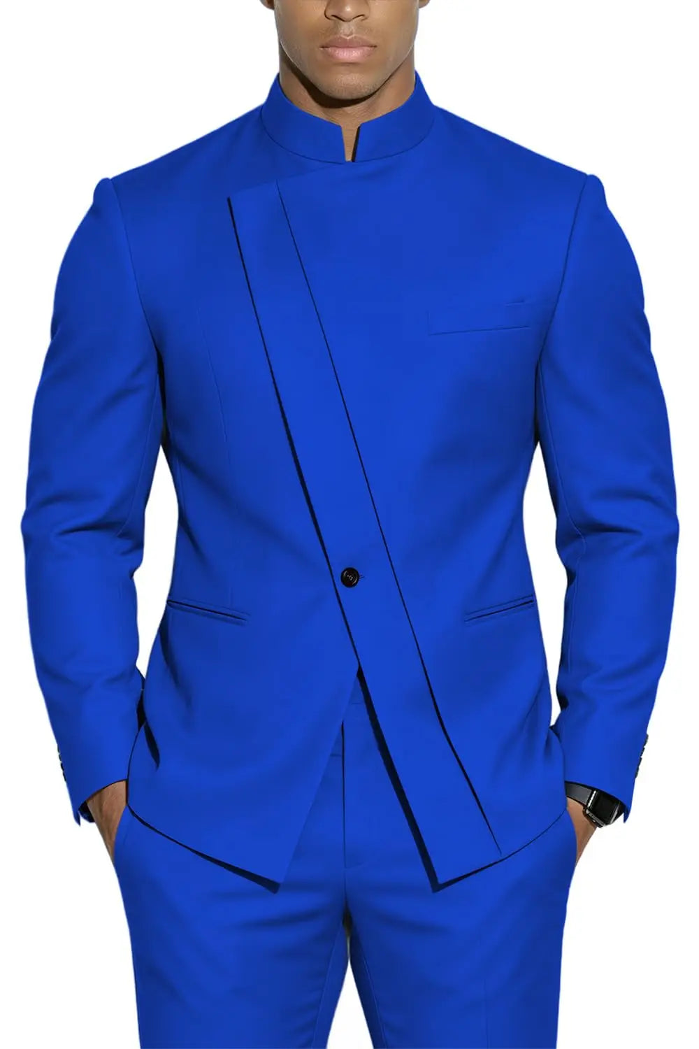 Fato Masculino de 2 Peças WSMDA — Gola Alta