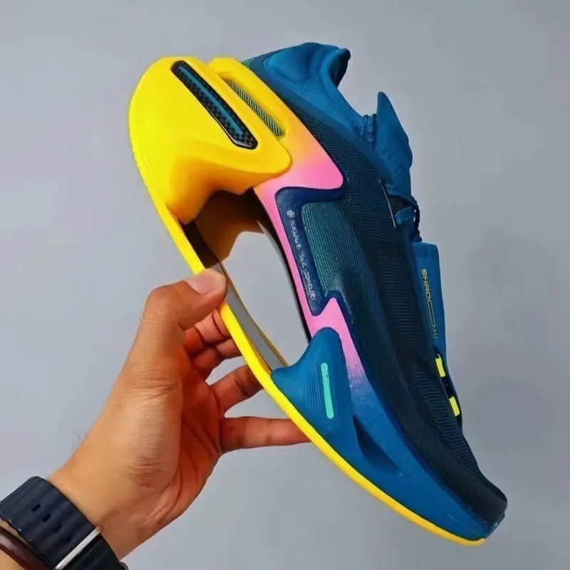 Tênis de corrida respirável luz esportes