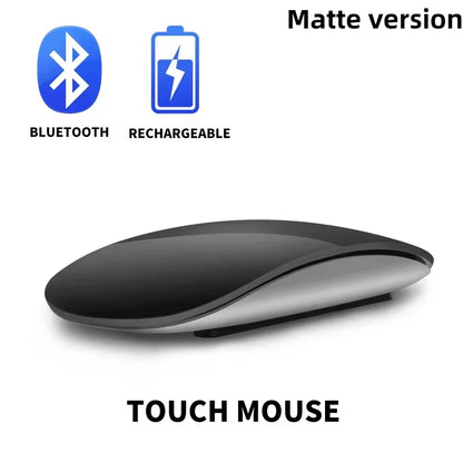 Mouse sem fio Bluetooth recarregável com design fino