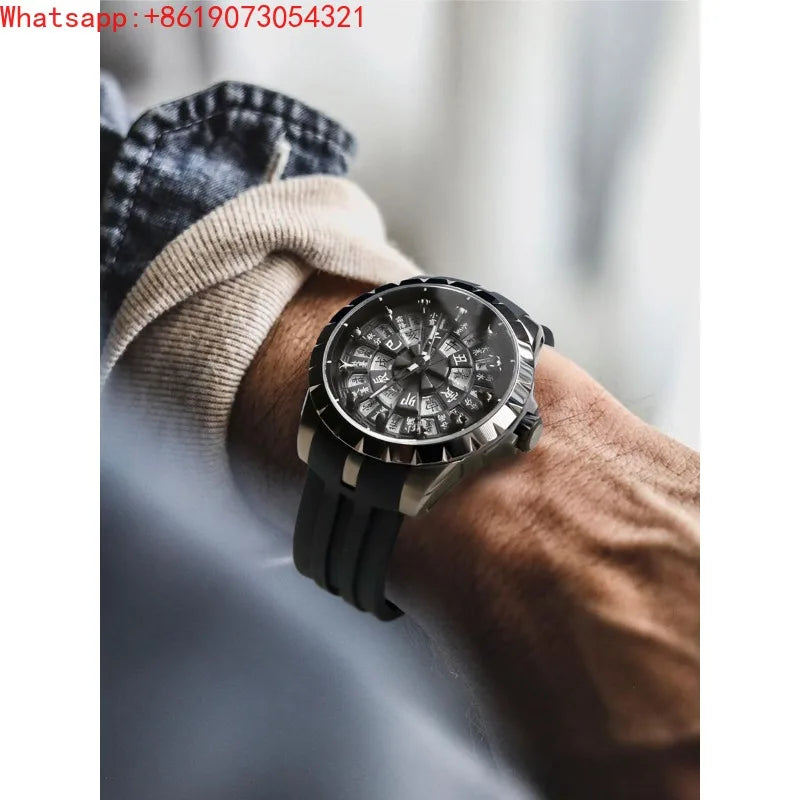 Relógio Masculino The Great Qin Empire – Estilo Chinês e Ano da Serpente