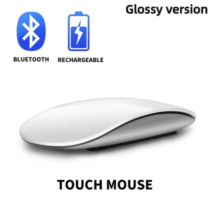 Mouse sem fio Bluetooth recarregável com design fino