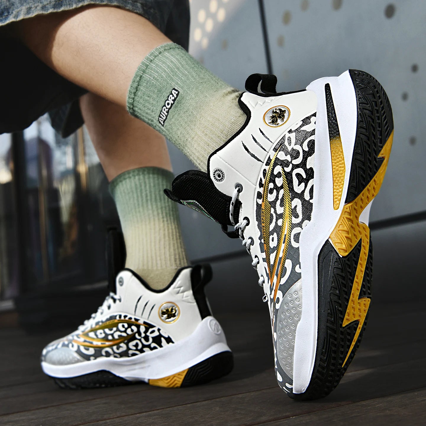 Tênis de basquete atlético amortecimento