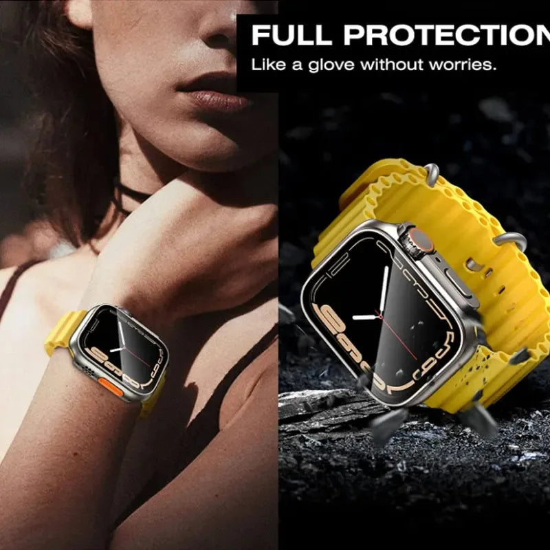 Protetor de tela e capa para Apple Watch