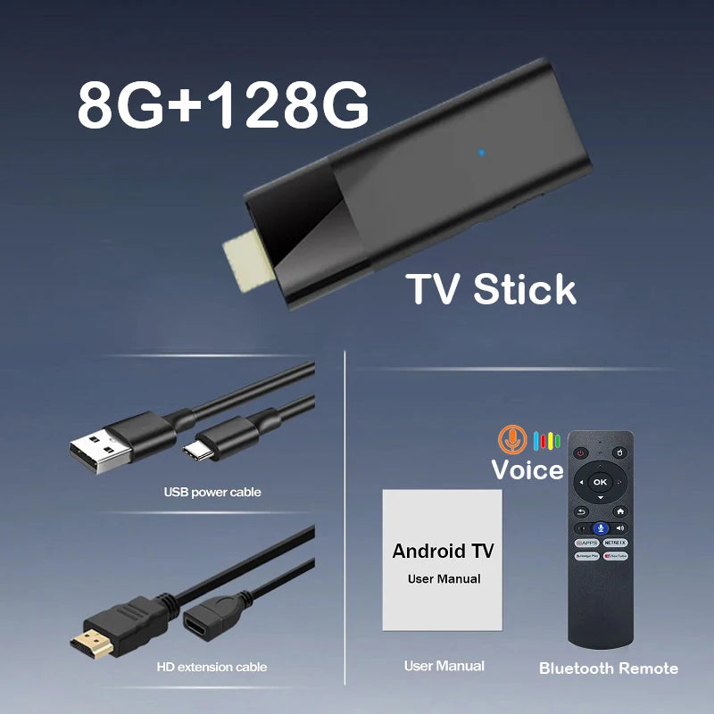 Q12 Mini TV Stick Android 14