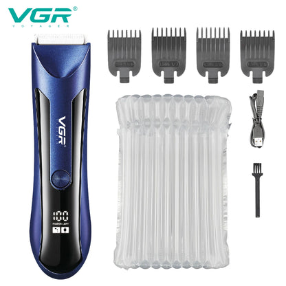 Aparador de pelos corporais recarregáveis VGR 951
