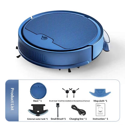Robô Aspirador 3 em 1 — Varre, Aspira e Passa Pano, Wi-Fi e Design Ultrafino