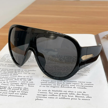 Óculos de Sol Oversized Unissex — Modelo Esportivo UV400