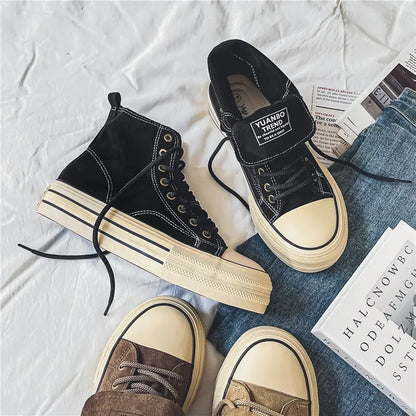 Tênis plataforma casual