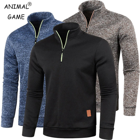 Camisa de gola alta grossa