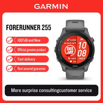 Smartwatch profissional Garmin Forerunner 255 é ideal para corrida