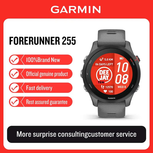 Smartwatch profissional Garmin Forerunner 255 é ideal para corrida