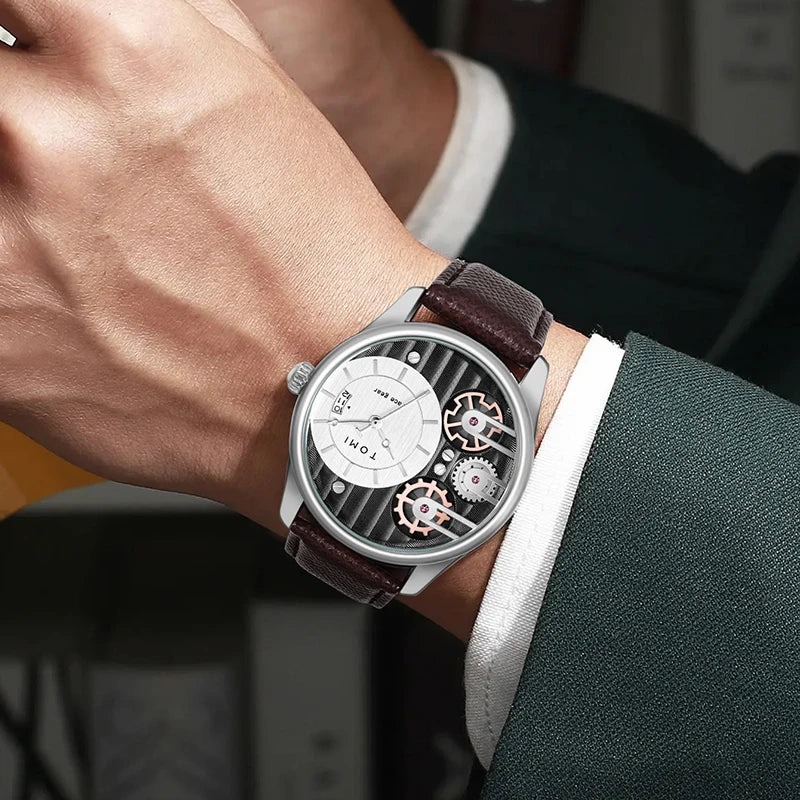 Relógio TOMI luxuoso e simples