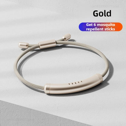 Pulseira repelente de mosquitos
