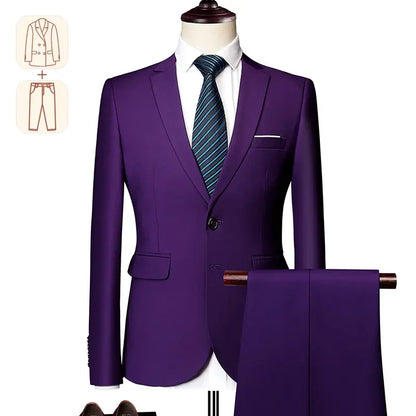 Conjunto de terno formal masculino