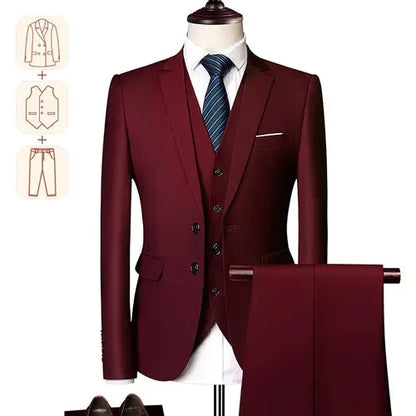 Conjunto de terno formal masculino