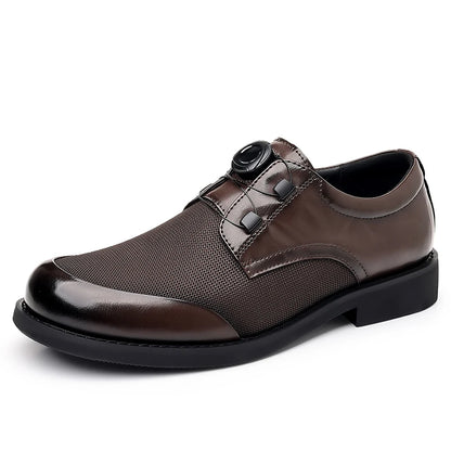 Sapatos Casuais Masculinos em Couro — Estilo Britânico
