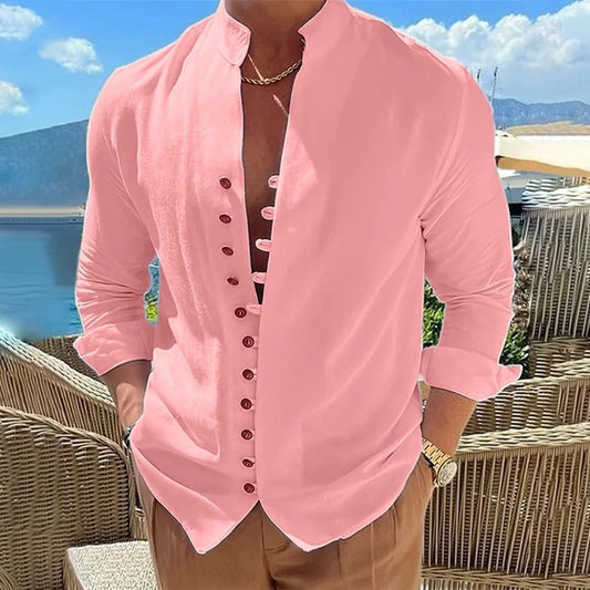 Camisa casual solta