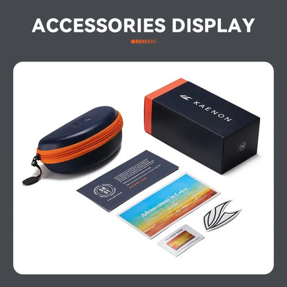 Óculos Kaenon moda quadrado versátil