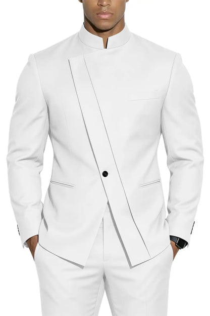 Fato Masculino de 2 Peças WSMDA — Gola Alta