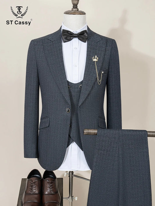 Terno de alta qualidade slim fit