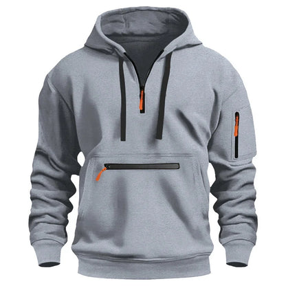Moletom esportivo casual com capuz