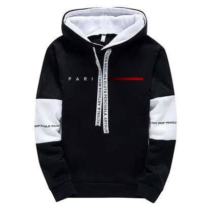 Conjunto Masculino de Moletom com Capuz e Calças Jogger — Casual
