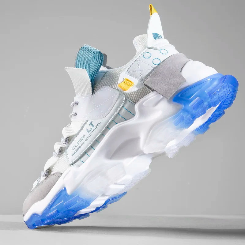 Tênis de corrida leve malha casuais