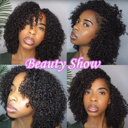 Extensões Afro Kinky Cacheadas para Crochê