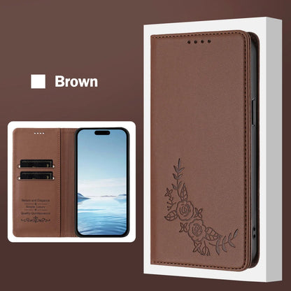 Capa Carteira Magnética de Couro para Xiaomi – Porta-Cartões e Proteção
